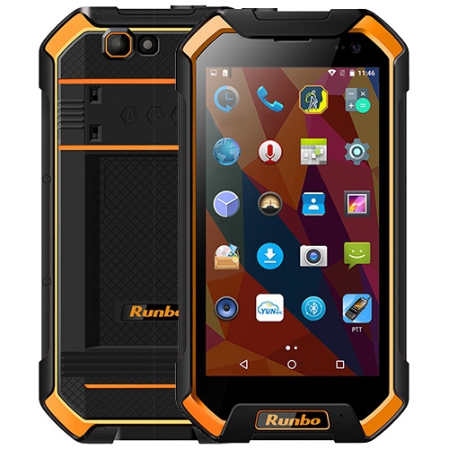 RUNBO F2 - 4G (LTE) + zdarma microSD karta - octa core, 3 GB / 32 GB, 6.500 mAh - odolný phablet - mobilní telefon - mobil tablet - IP67 - vodotěsný / voděodolný / nárazuvzodrný / odolný pádu / prachotěsný