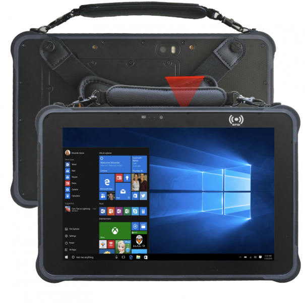 CRUISER BT11-W - odolný tablet s LCD 10", 4G (LTE), GPS - vodotěsný, nárazuvzdorný (odolný pádu), prachotěsný - IP 65 (rugged tablet)