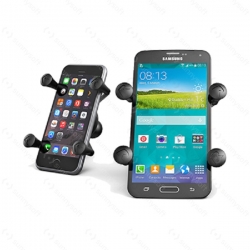 RAM Mounts univerzální držák na mobil do auta s přísavkou na sklo, X-Grip, odlehčené rameno, sestava RAP-B-166-2-UN7U