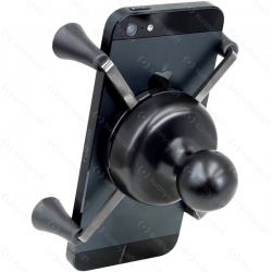RAM Mounts univerzální držák na mobil do auta s přísavkou na sklo, X-Grip, odlehčené rameno, sestava RAP-B-166-2-UN7U