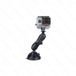 RAM Mounts univerzální držák na mobil větší než 5"s přísavkou na sklo, X-Grip, odlehčené rameno, sestava RAP-B-166-2-UN10U
