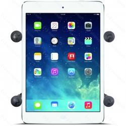 RAM Mounts univerzální držák na tablety 7" a 8" s dlouhým ramenem na motorku na nádržku brzdové kapaliny, X-Grip, sestava RAM-B-182-UN8B-CU
