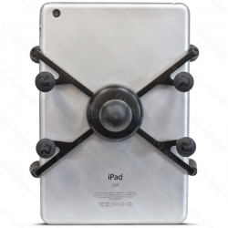 RAM Mounts univerzální držák na tablety 7" a 8" s dlouhým ramenem na motorku na nádržku brzdové kapaliny, X-Grip, sestava RAM-B-182-UN8B-CU