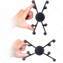 RAM Mounts univerzální držák na tablety 7" a 8" s dlouhým ramenem na motorku na nádržku brzdové kapaliny, X-Grip, sestava RAM-B-182-UN8B-CU