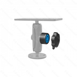 RAM Mounts univerzální držák na telefony větší než 5" s ramenem se zabezpečením na řídítka nebo tyč s objímkou pro Ø12,7-31,75 mm, X-Grip, sestava RAM-B-149Z-UN10B-KNOB3U