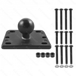RAM Mounts univerzální držák na tablety 7" a 8" s dlouhým ramenem na motorku na nádržku brzdové kapaliny, X-Grip, sestava RAM-B-182-UN8B-CU